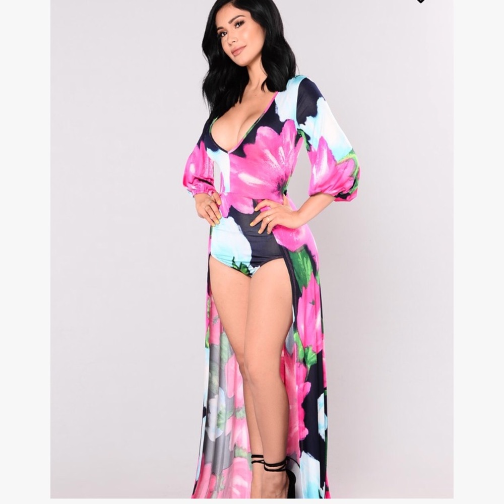 Floral outfit